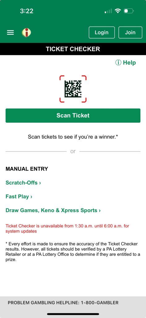pa lottery instant ticket checker.
